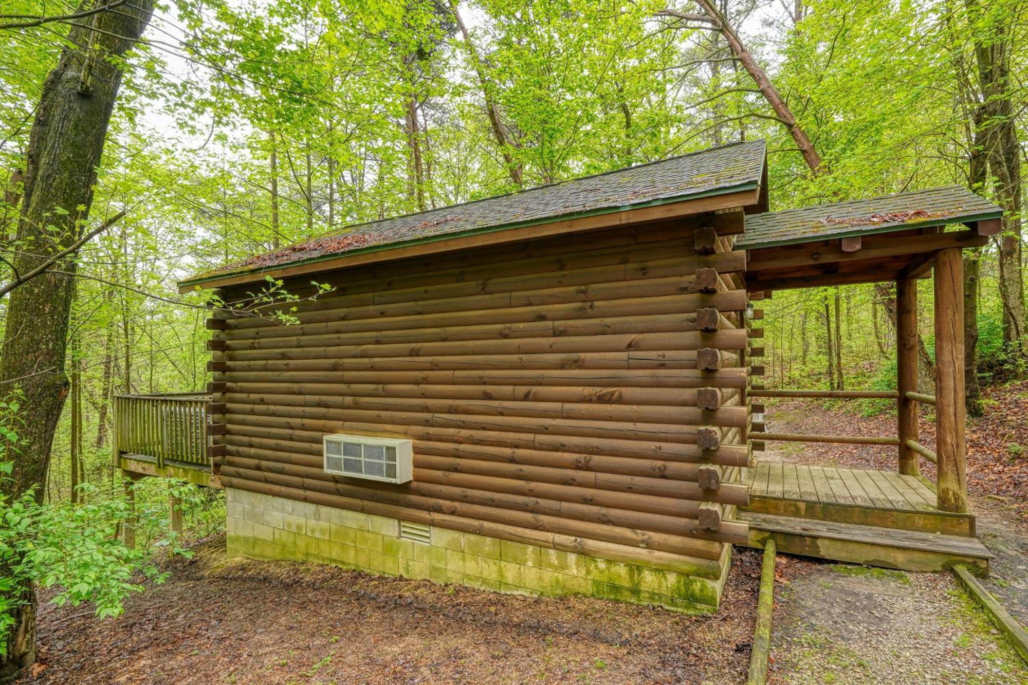 Blue Rose Cabins - Wildwoods Cabin Logan Exteriör bild